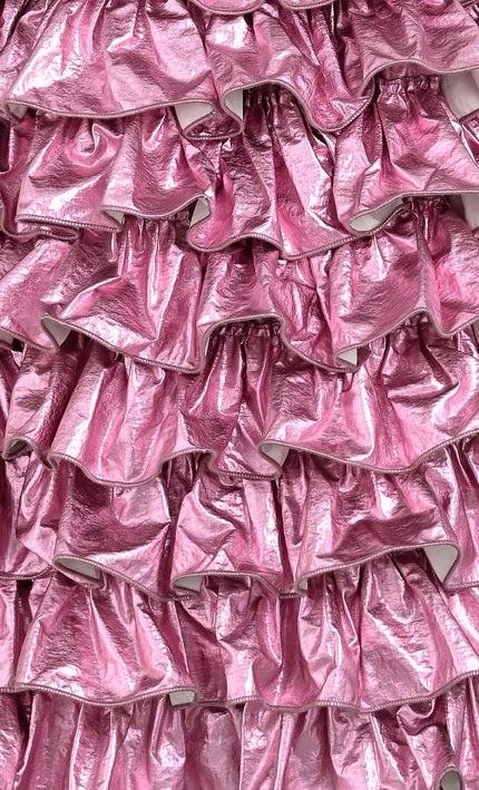 kids atelier mimi tutu Pink Valeriane Tiered Ruffle Dress
