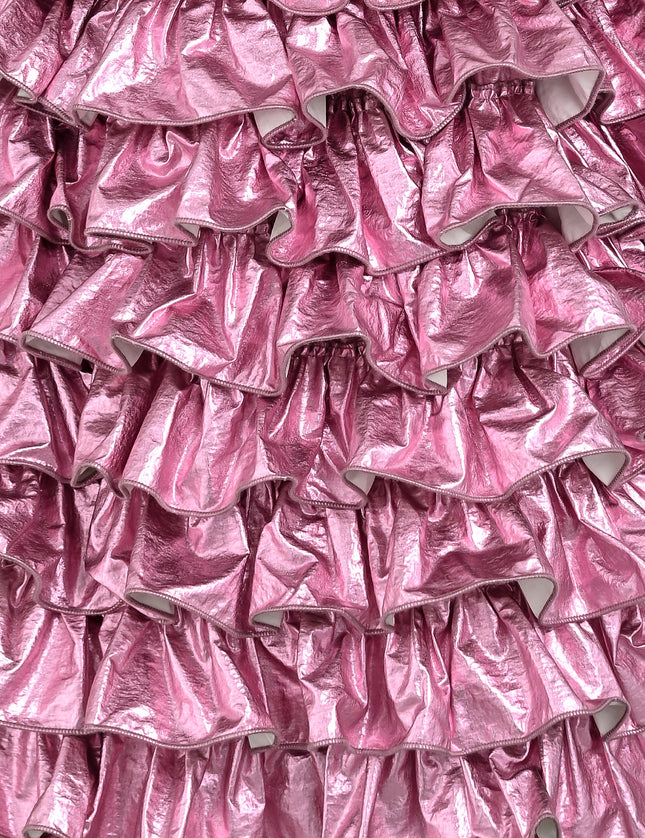 kids atelier mimi tutu Pink Valeriane Tiered Ruffle Dress