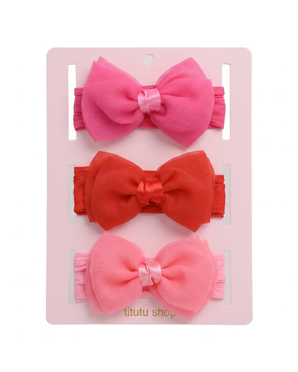kids atelier mimi tutu Sheer Knot Bow Headband