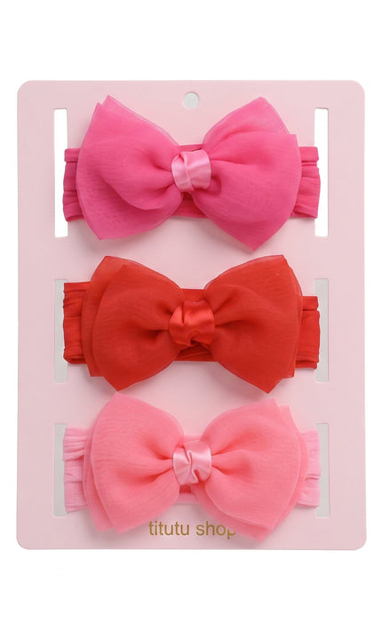 kids atelier mimi tutu Sheer Knot Bow Headband