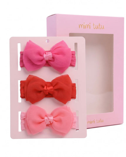 kids atelier mimi tutu Sheer Knot Bow Headband