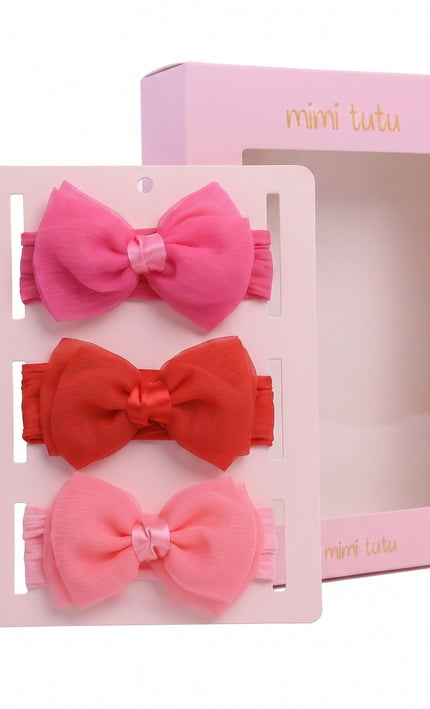 kids atelier mimi tutu Sheer Knot Bow Headband