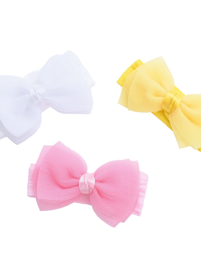 kids atelier mimi tutu Sheer Knot Bow Headband