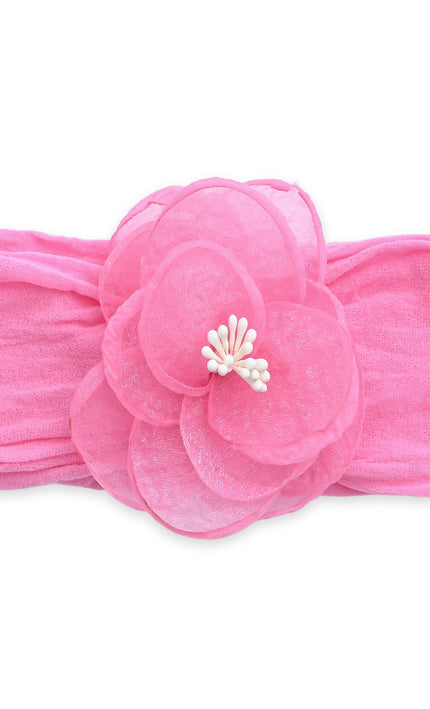 Kids atelier mimi tutu Multicolor Elastic Flower Headband Set