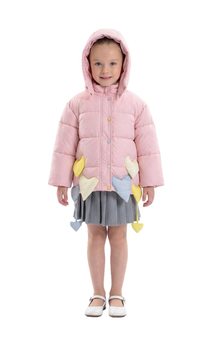 kidsatelier-mimi-tutu-Pink-Heart-Charm-Puffer-Jacket