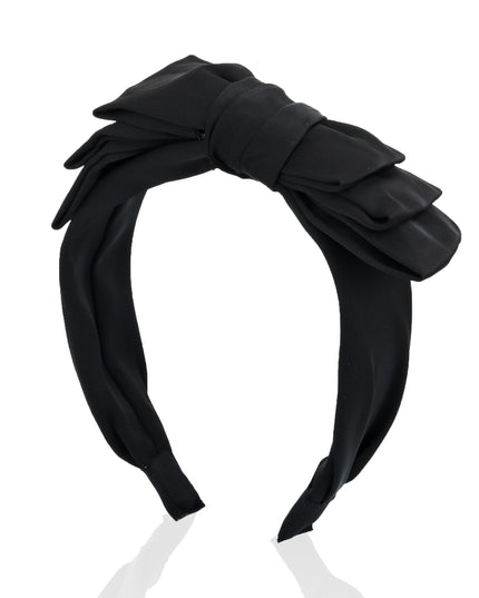 kids atelier mimi tutu Classic Satin Bow Headband