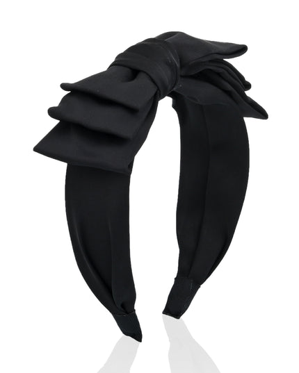 kids atelier mimi tutu Classic Satin Bow Headband