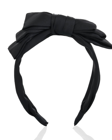 kids atelier mimi tutu Classic Satin Bow Headband