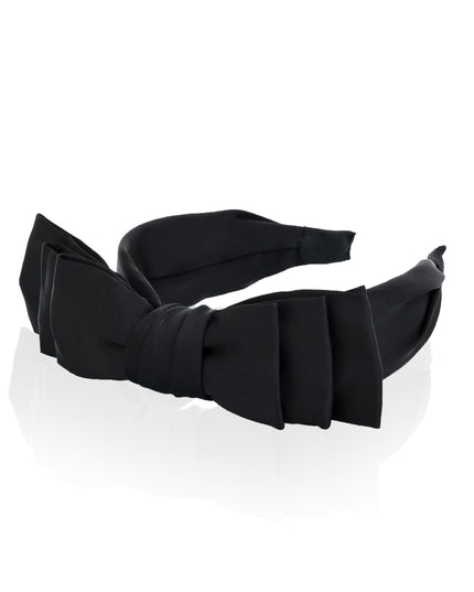 kids atelier mimi tutu Classic Satin Bow Headband