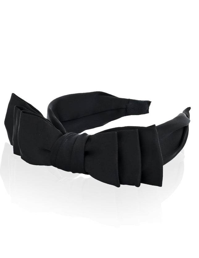 kids atelier mimi tutu Classic Satin Bow Headband