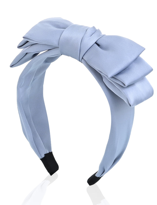 kids atelier mimi tutu Classic Satin Bow Headband
