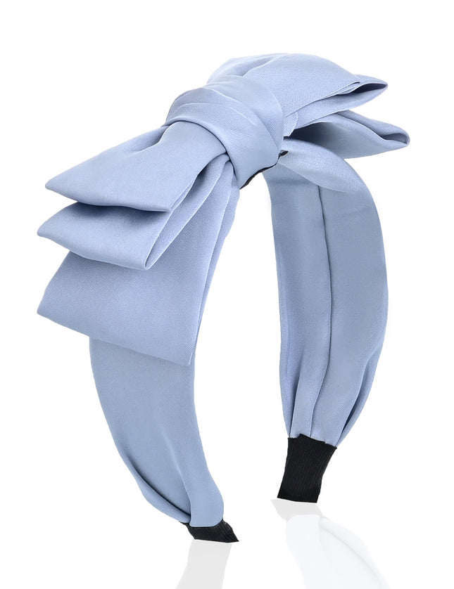 kids atelier mimi tutu Classic Satin Bow Headband