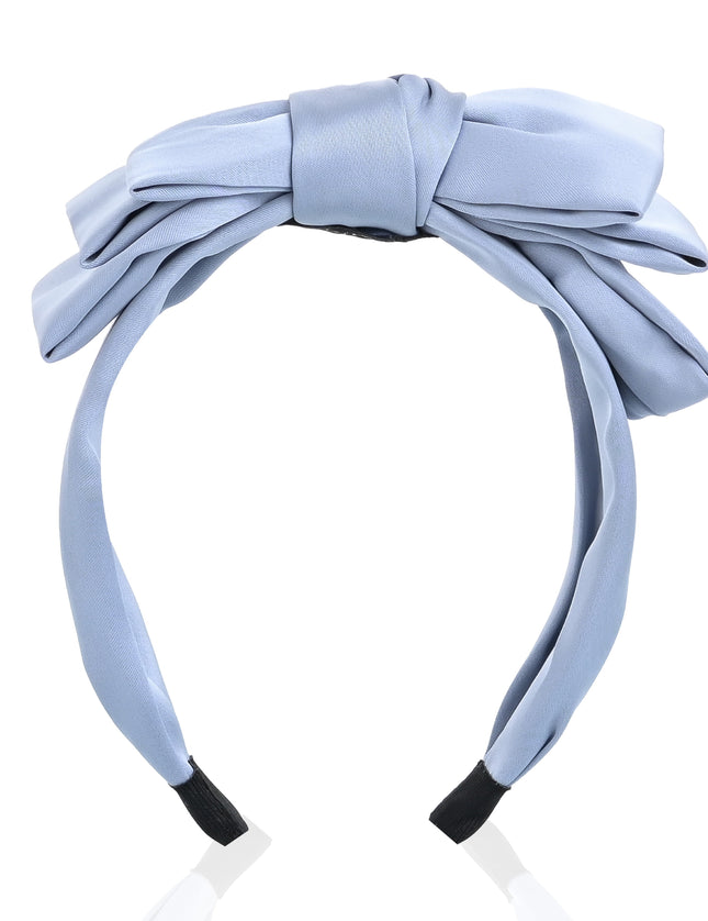 kids atelier mimi tutu Classic Satin Bow Headband