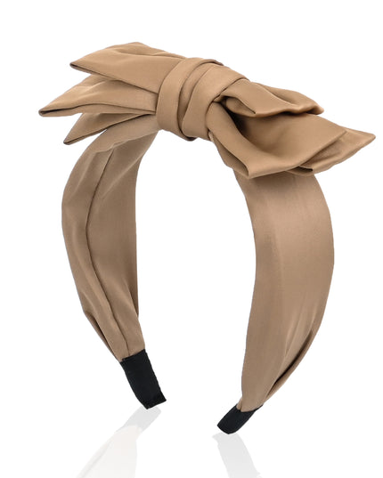 kids atelier mimi tutu Classic Satin Bow Headband