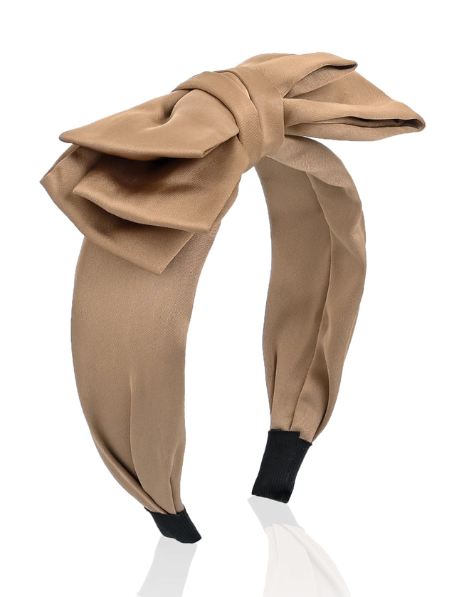 kids atelier mimi tutu Classic Satin Bow Headband