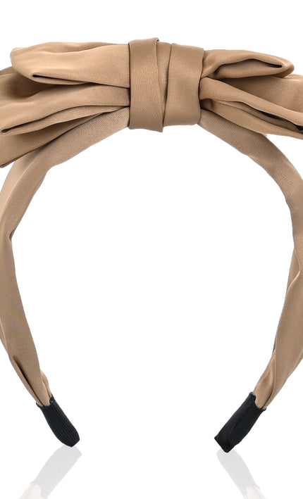 kids atelier mimi tutu Classic Satin Bow Headband