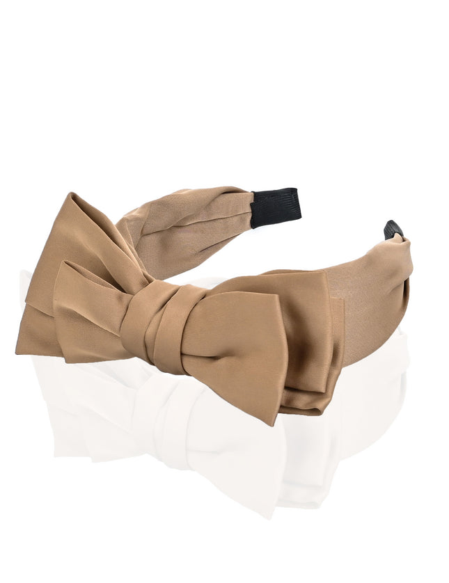 kids atelier mimi tutu Classic Satin Bow Headband