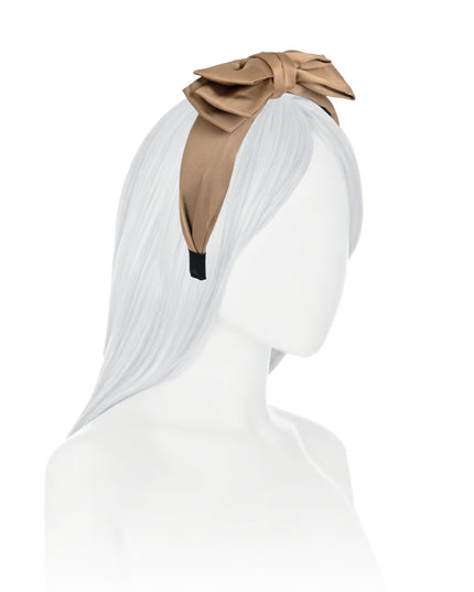 kids atelier mimi tutu Classic Satin Bow Headband