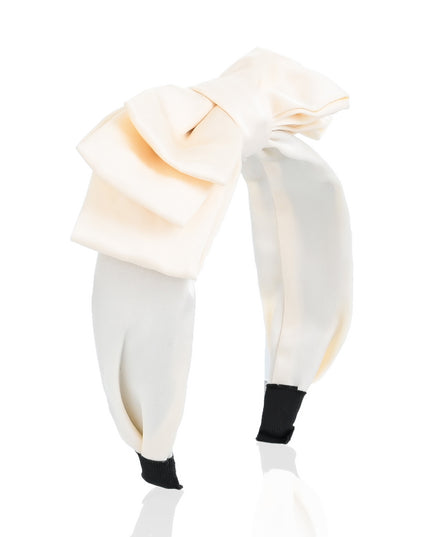 kids atelier mimi tutu Classic Satin Bow Headband