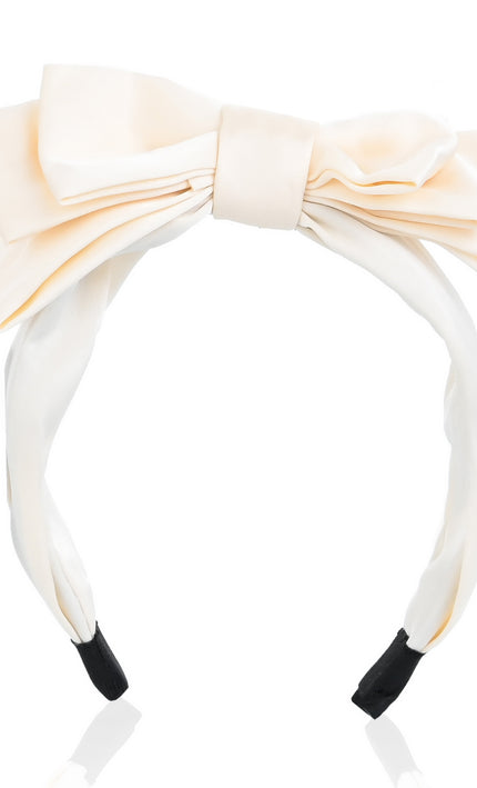 kids atelier mimi tutu Classic Satin Bow Headband