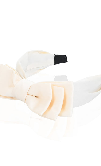 kids atelier mimi tutu Classic Satin Bow Headband