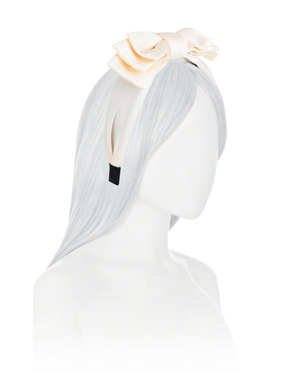kids atelier mimi tutu Classic Satin Bow Headband