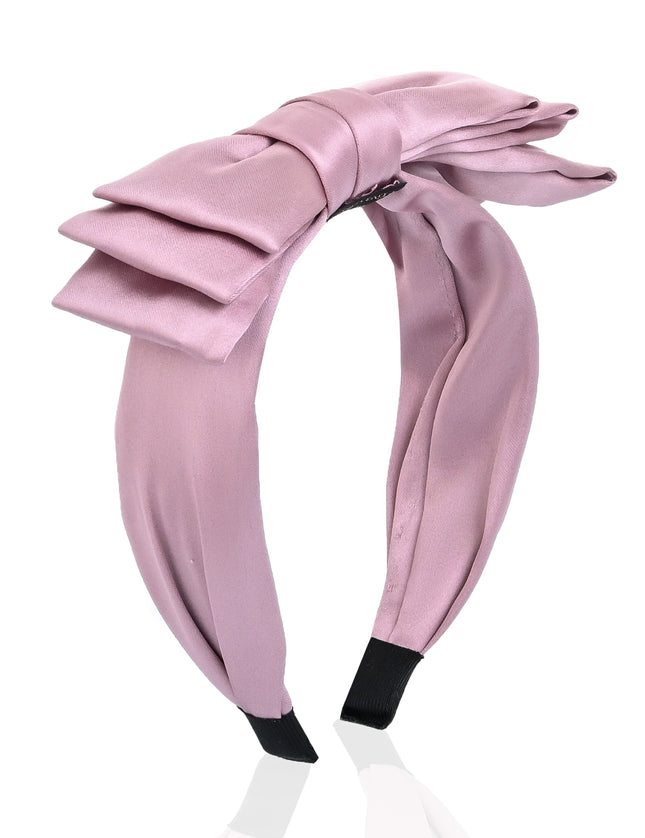 kids atelier mimi tutu Classic Satin Bow Headband