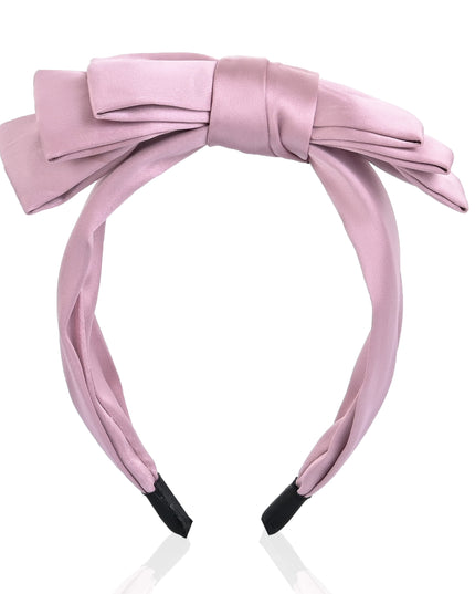 kids atelier mimi tutu Classic Satin Bow Headband