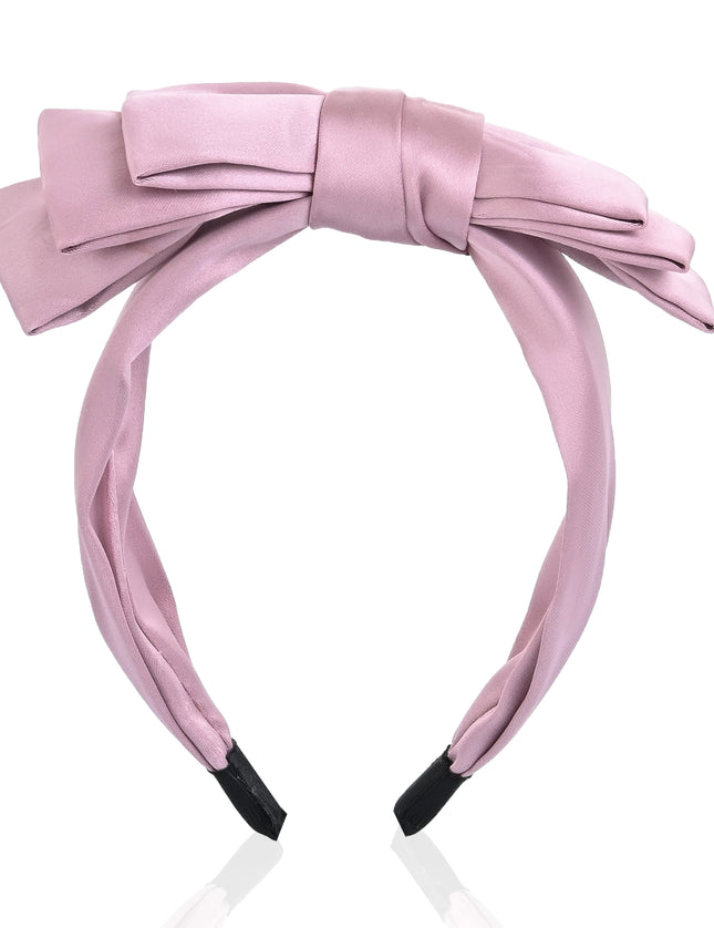 kids atelier mimi tutu Classic Satin Bow Headband