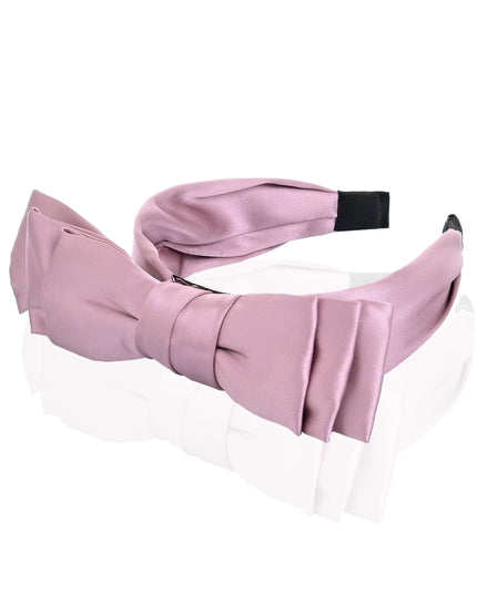 kids atelier mimi tutu Classic Satin Bow Headband