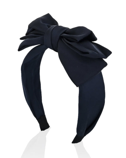 kids atelier mimi tutu Classic Satin Bow Headband