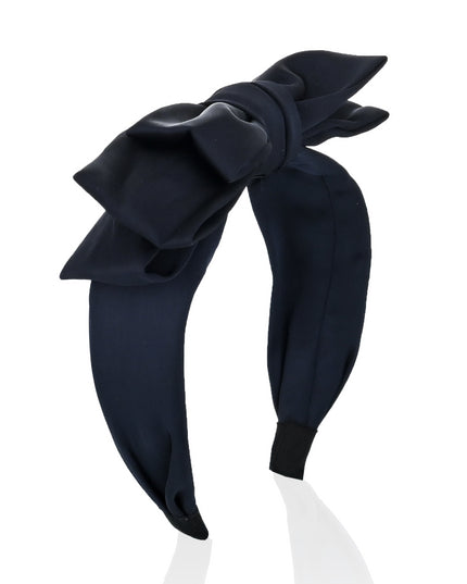 kids atelier mimi tutu Classic Satin Bow Headband