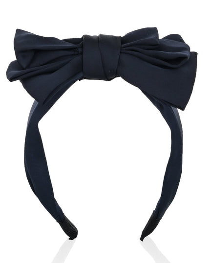 kids atelier mimi tutu Classic Satin Bow Headband