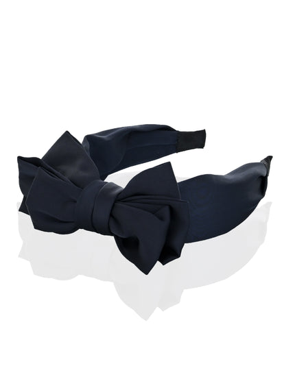 kids atelier mimi tutu Classic Satin Bow Headband