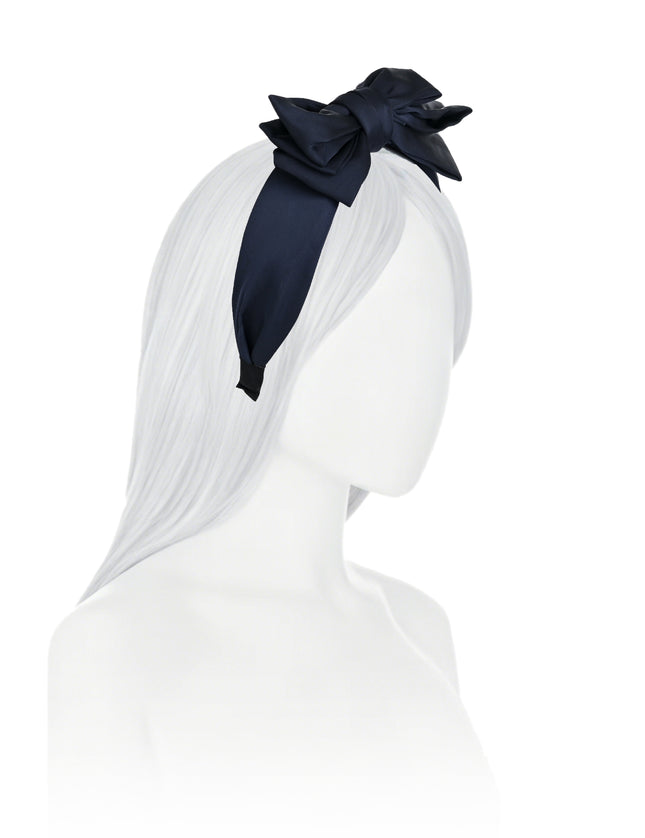 kids atelier mimi tutu Classic Satin Bow Headband