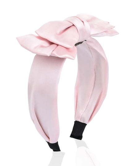 kids atelier mimi tutu Classic Satin Bow Headband