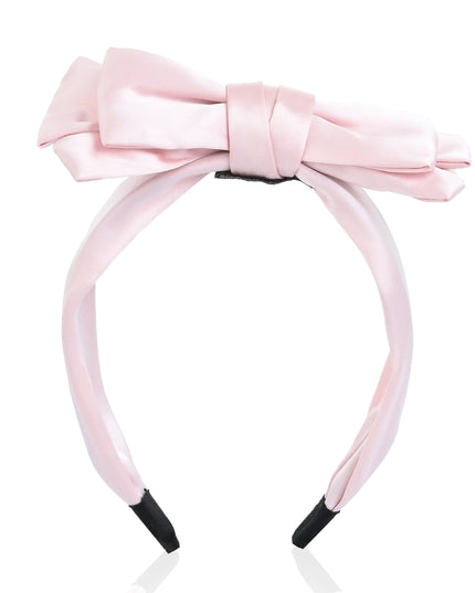 kids atelier mimi tutu Classic Satin Bow Headband
