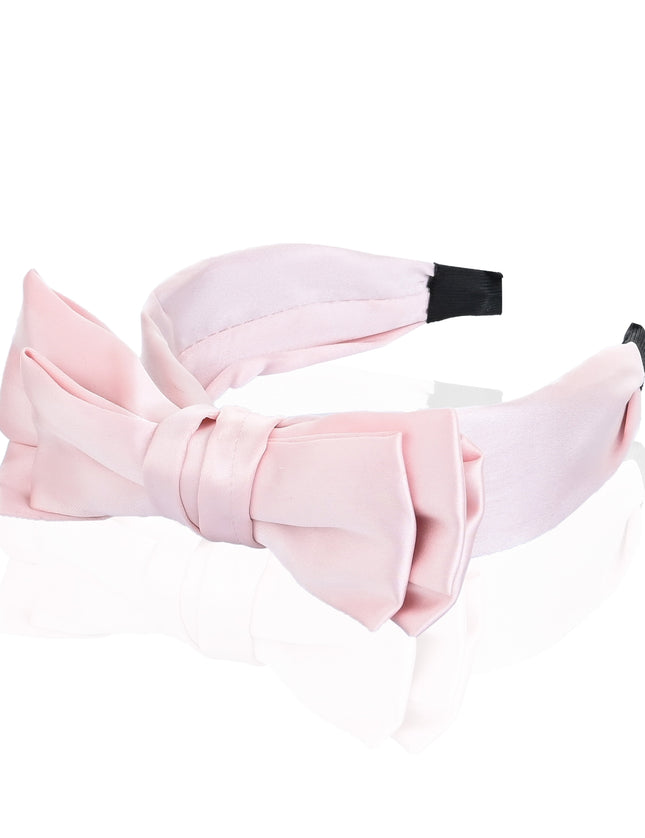 kids atelier mimi tutu Classic Satin Bow Headband