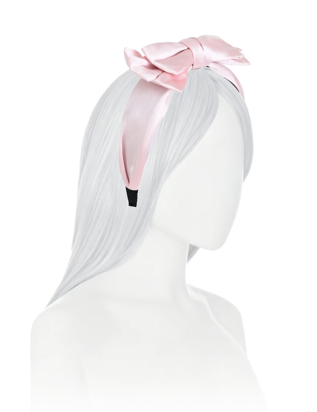 kids atelier mimi tutu Classic Satin Bow Headband