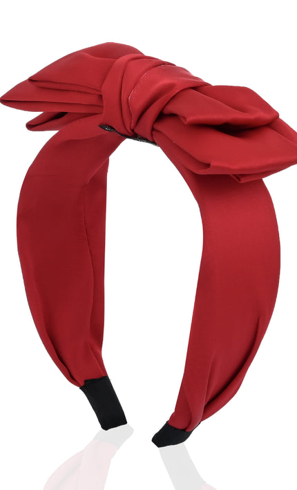 kids atelier mimi tutu Classic Satin Bow Headband