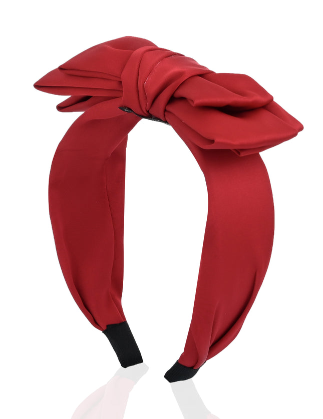 kids atelier mimi tutu Classic Satin Bow Headband