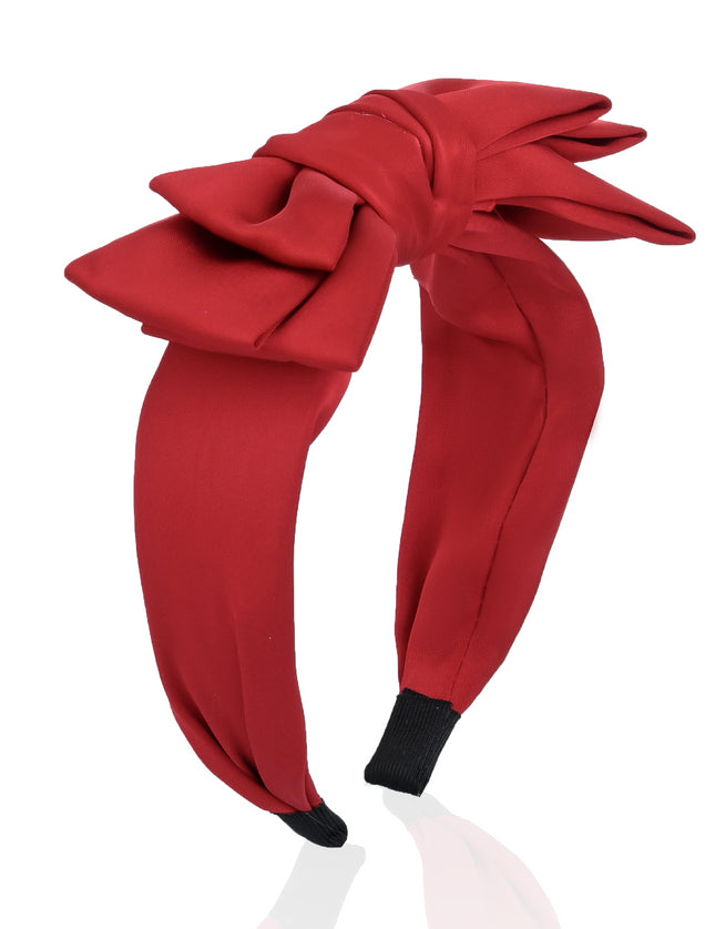 kids atelier mimi tutu Classic Satin Bow Headband