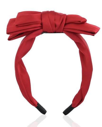 kids atelier mimi tutu Classic Satin Bow Headband