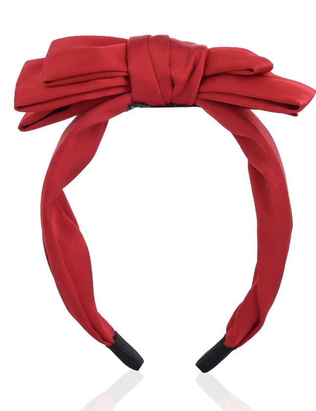 kids atelier mimi tutu Classic Satin Bow Headband