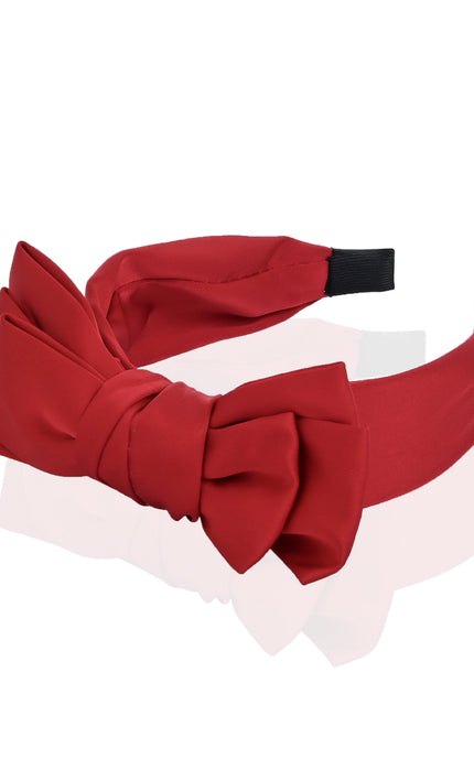 kids atelier mimi tutu Classic Satin Bow Headband