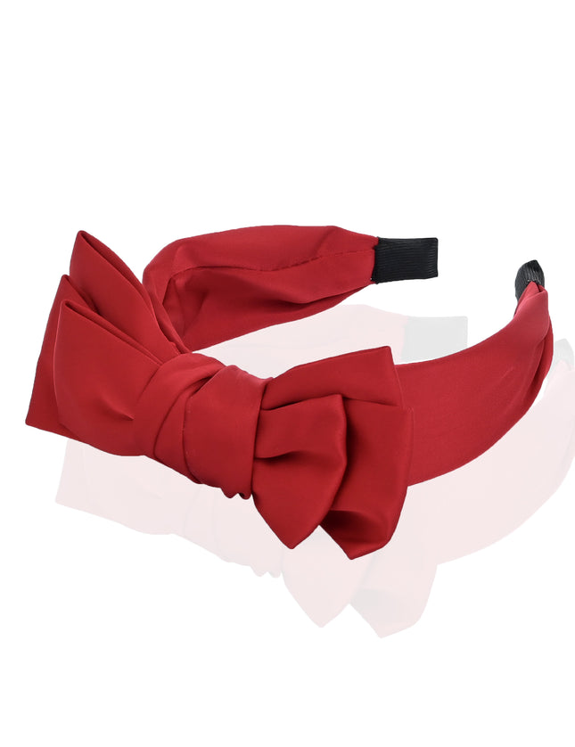 kids atelier mimi tutu Classic Satin Bow Headband