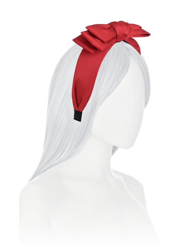 kids atelier mimi tutu Classic Satin Bow Headband