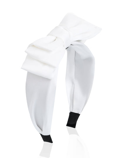 kids atelier mimi tutu Classic Satin Bow Headband
