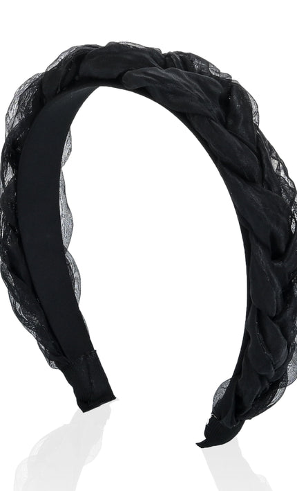 kids atelier mimi tutu Braided Sheer Headband