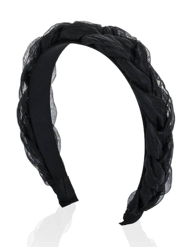 kids atelier mimi tutu Braided Sheer Headband